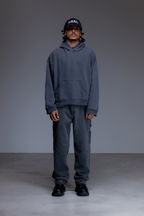 Calça Carpenter em Preto Desbotado