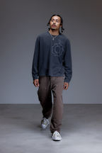 Calça Double-Knee em Mocha