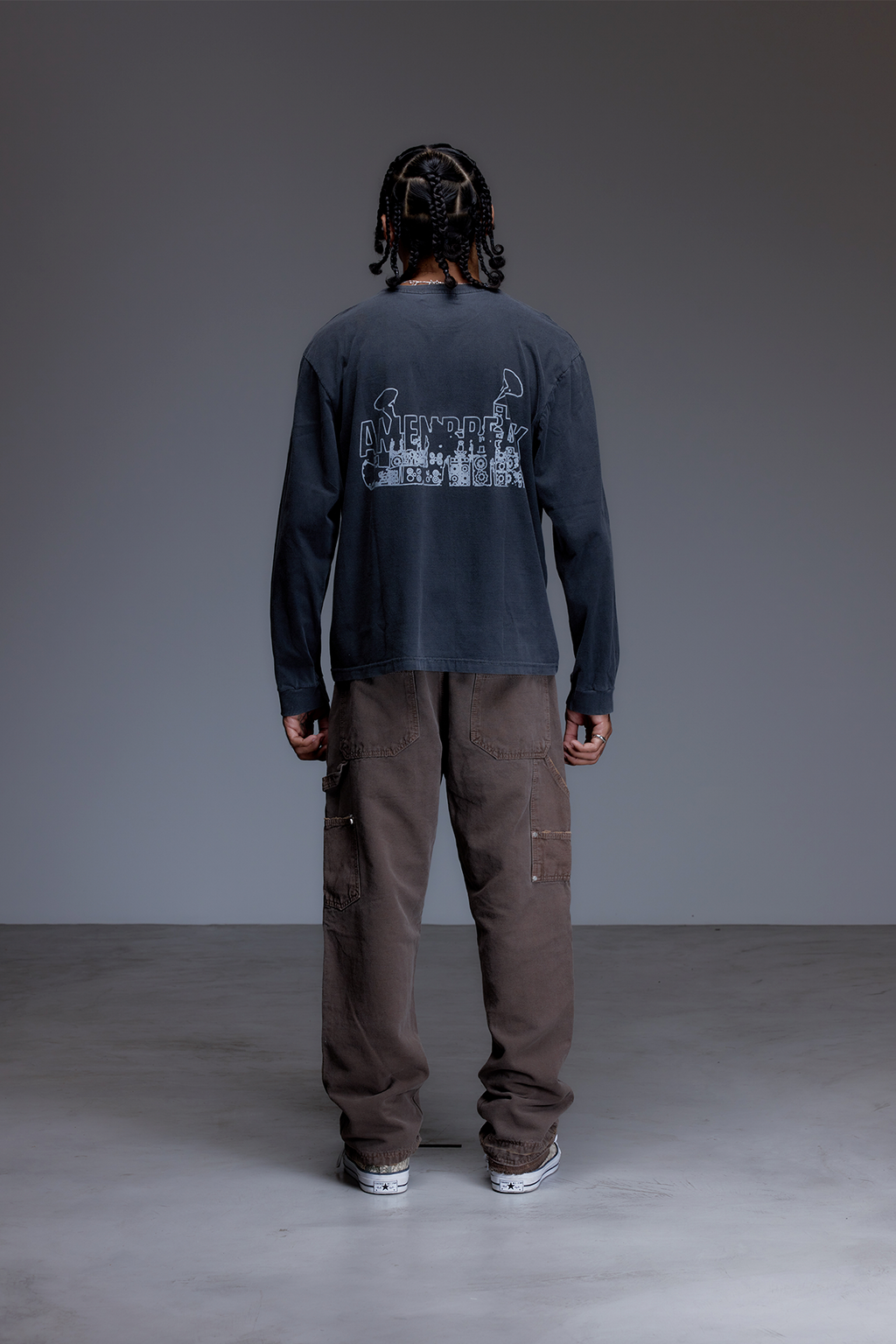 Calça Double-Knee em Mocha