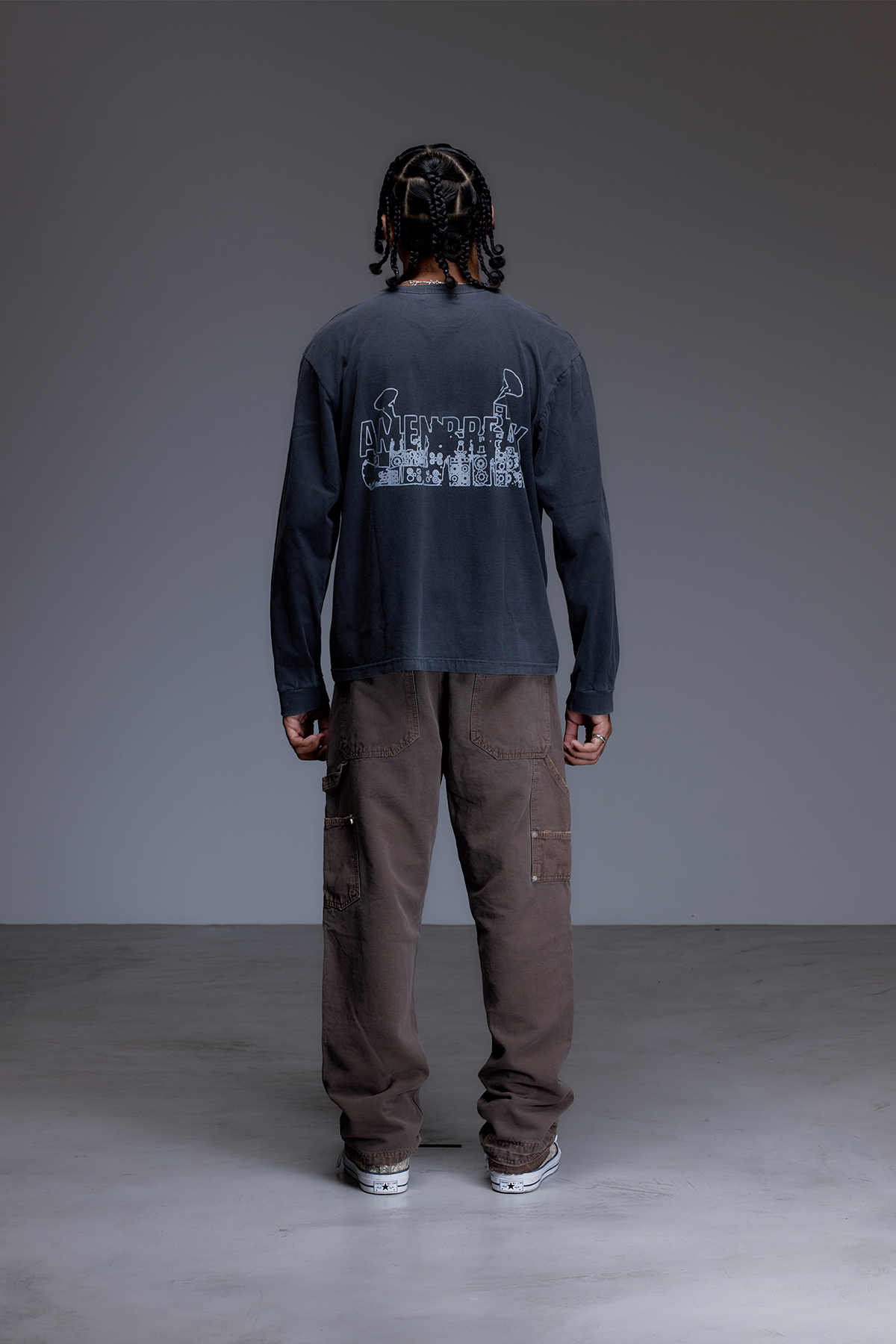 Calça Double-Knee em Mocha